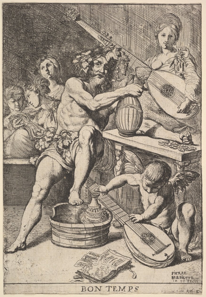 Bon Temps, 1610-42 door Pierre Brebiette