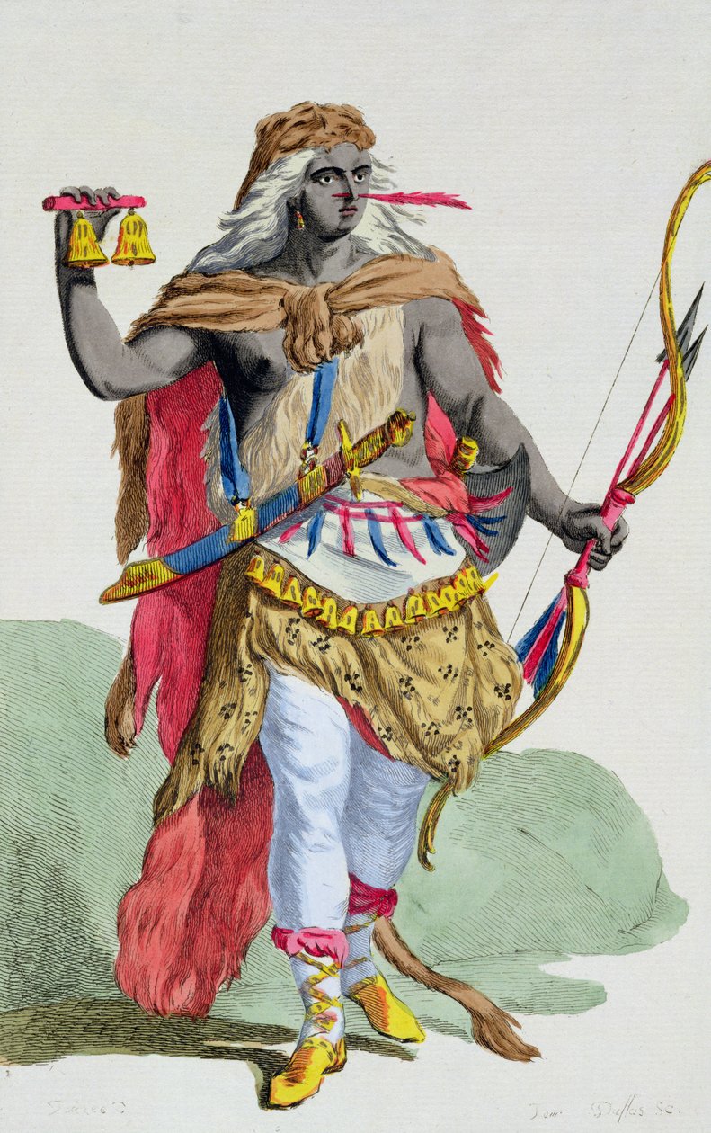 Koningin Anna Nzinga (1583-1663), uit 
