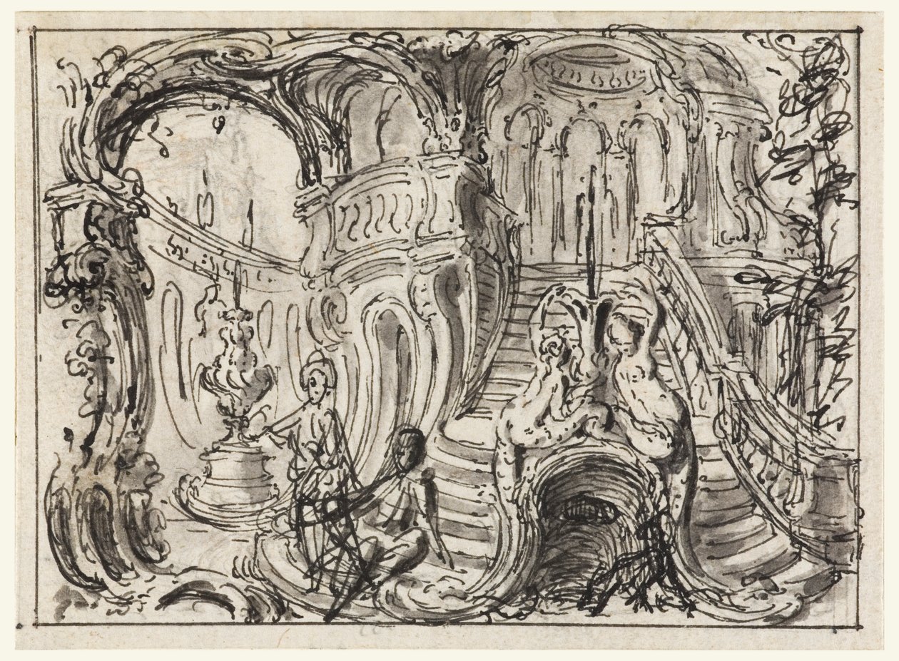Ontwerp voor een Poederdoos door Pierre Edme Babel