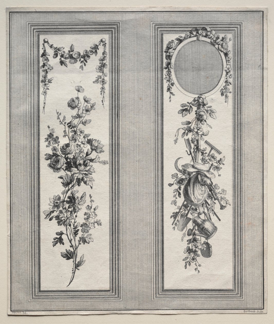 Garden Ornament door Pierre-Gabriel Berthault