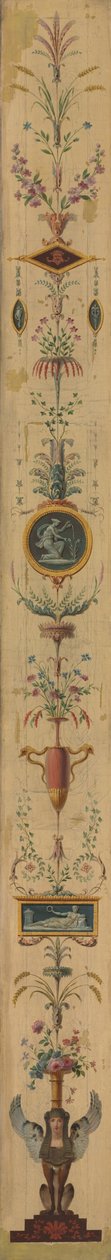 Decoratief paneel door Pierre II Rousseau