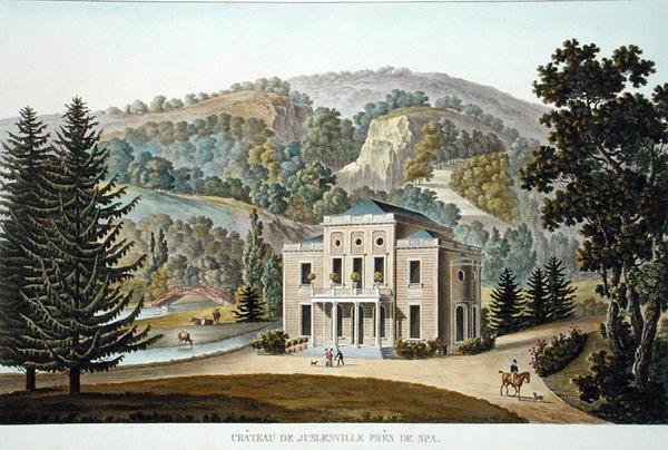 Kasteel van Juslenville, nabij Spa, uit 