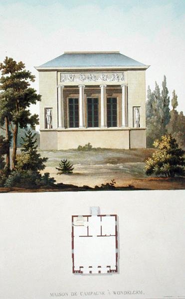 Landhuis in Wondelgem, uit 
