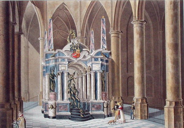 Graf van Willem I Prins van Oranje in Delft, uit 
