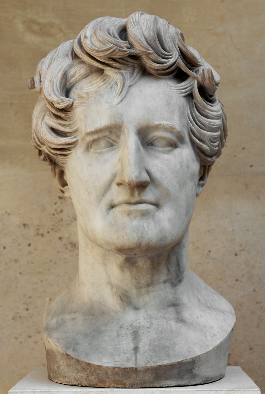 Portretbuste van Cuvier(Georges, Leopold, Frederic ... door Pierre Jean David d