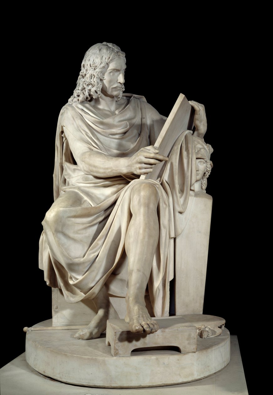 De Franse schilder Nicolas Poussin door Pierre Julien