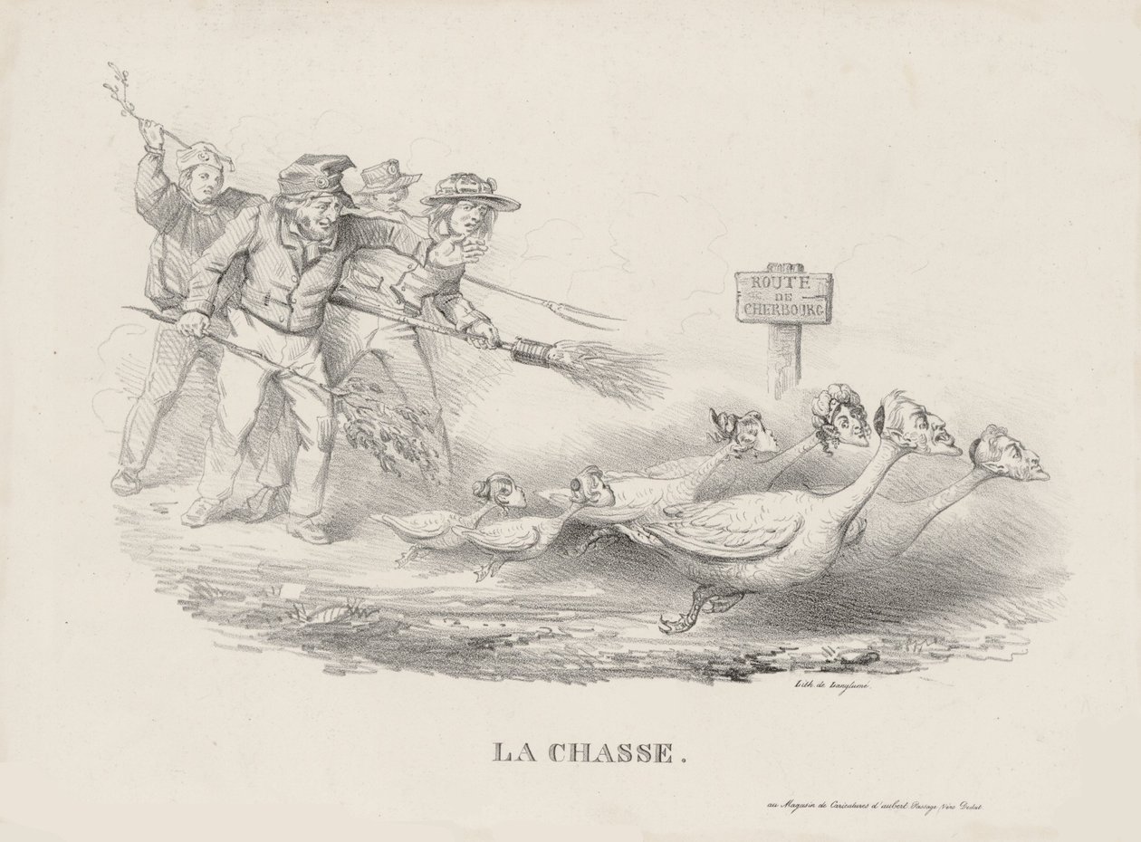 Chasse-CharlesX door Pierre Langlumé