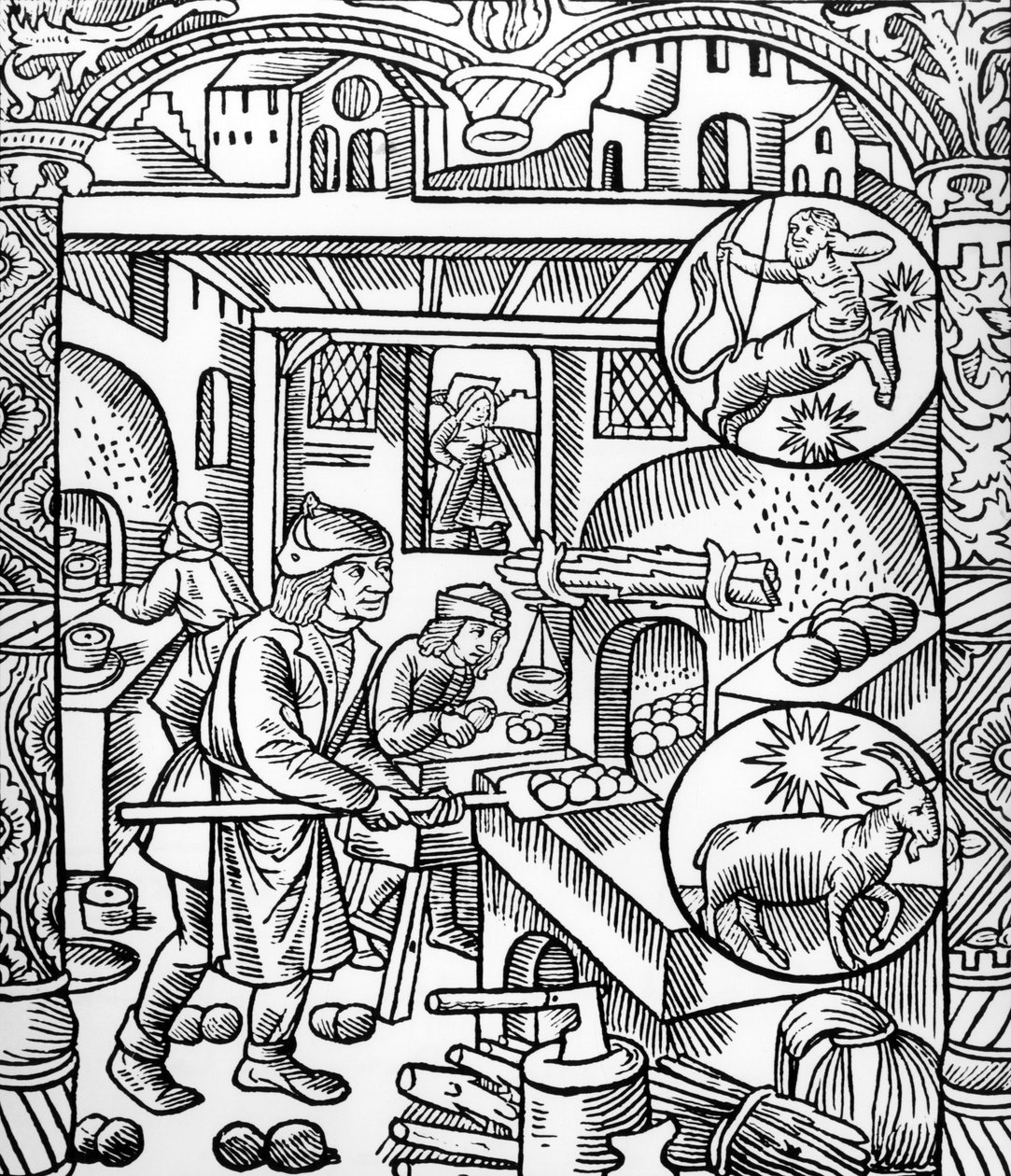 Boogschutter en Steenbok door Pierre Le Rouge