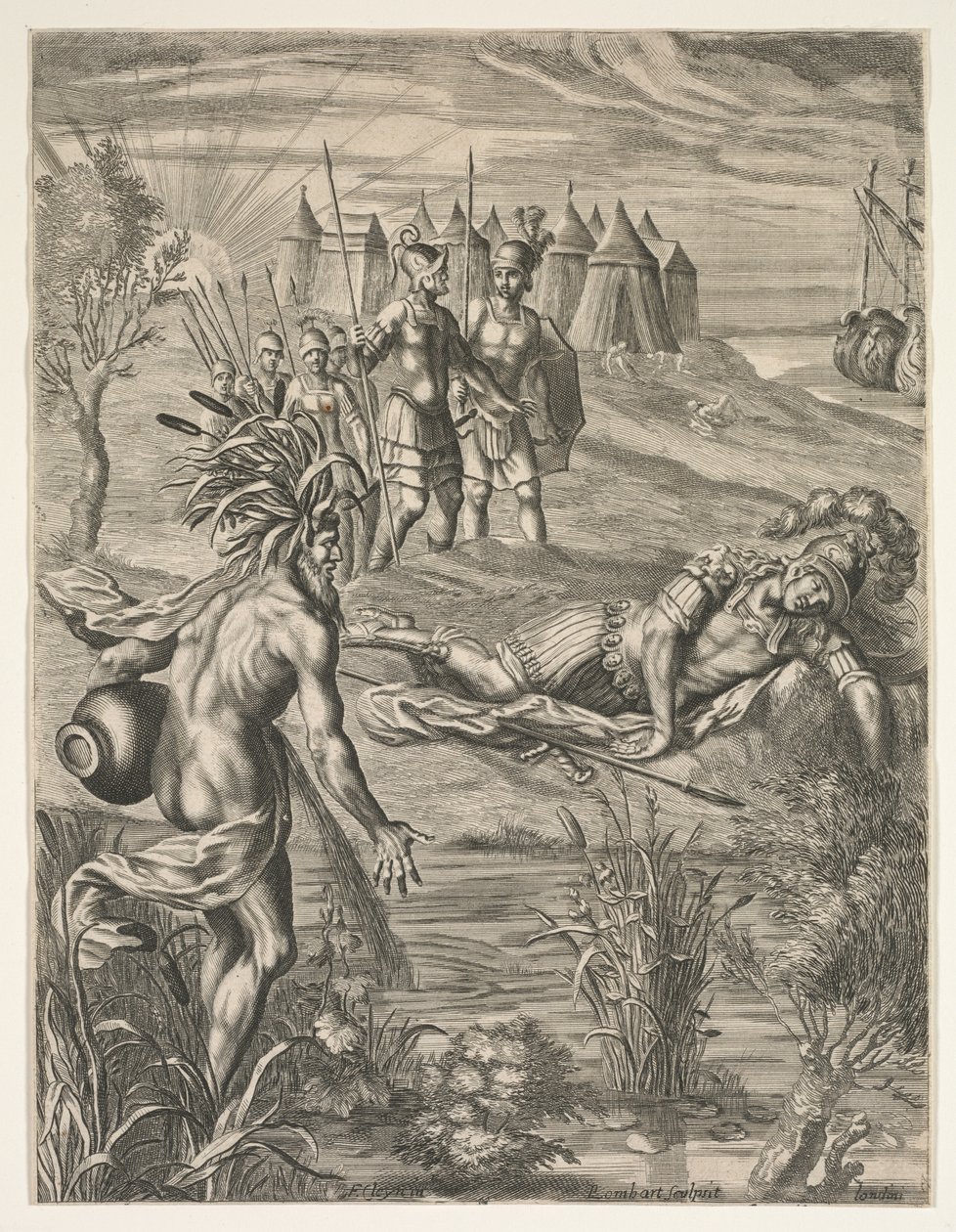 Aeneis, 1658 door Pierre Lombart