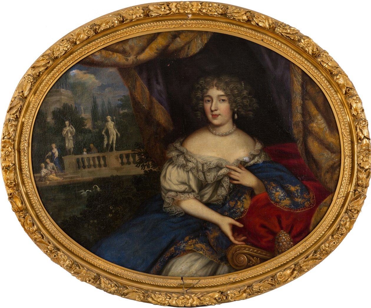 Françoise-Athénaïs de Rochechouart, markiezin de Montespan 1640-1707 door Pierre Mignard