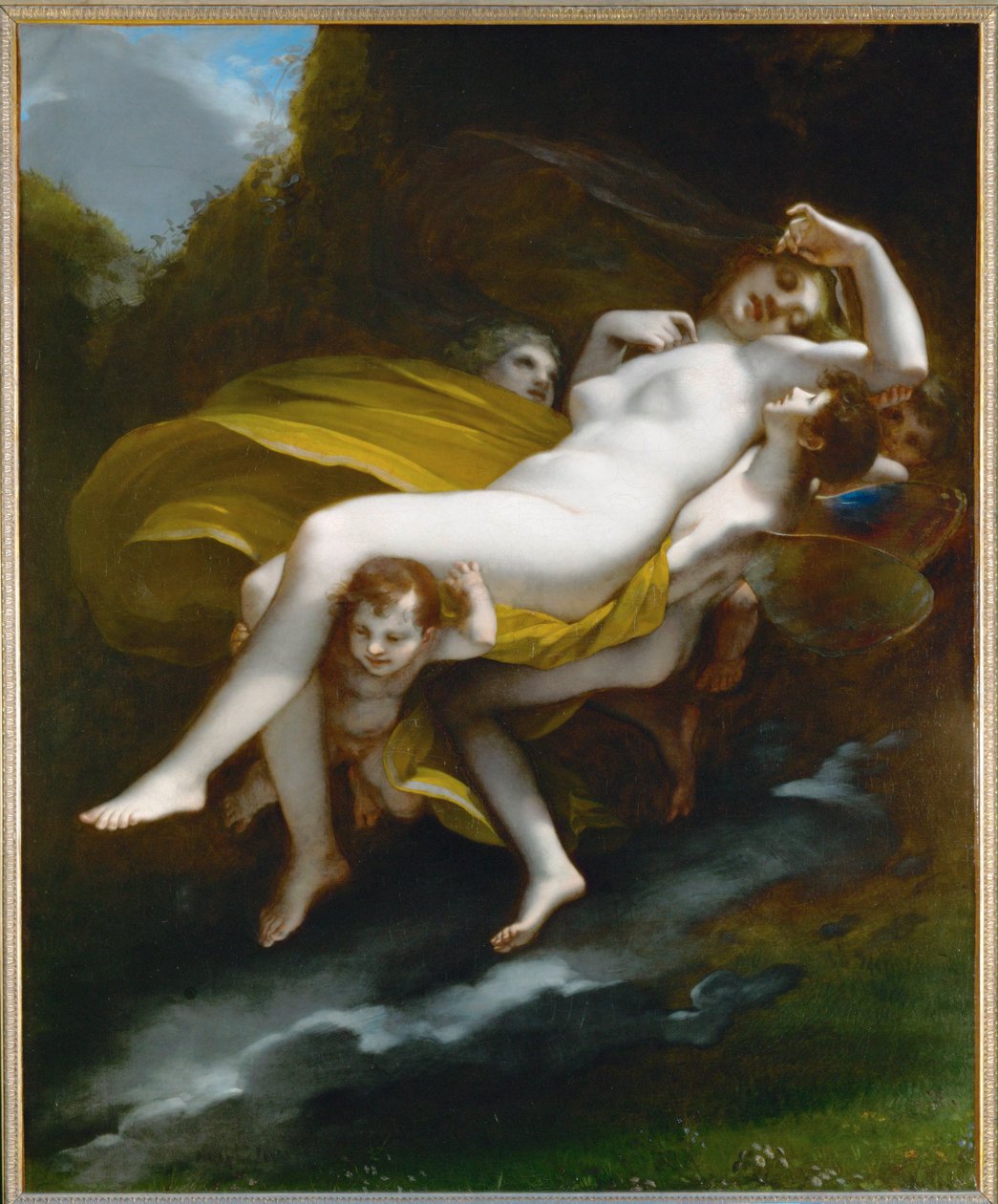 De ontvoering van Psyche ... door Pierre Paul (attr. to) Prud
