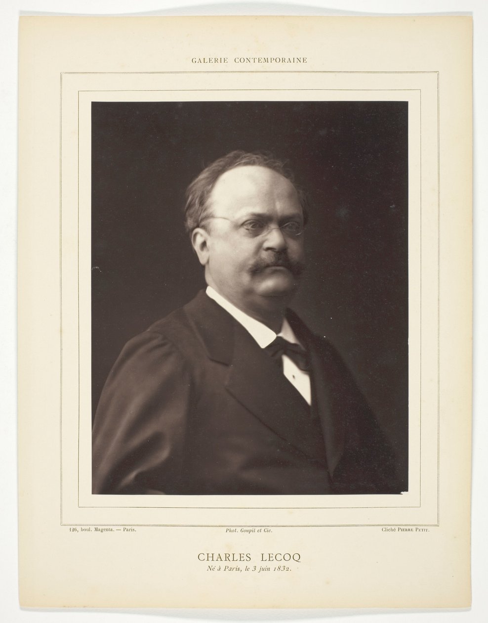 Charles Lecoq door Pierre Petit