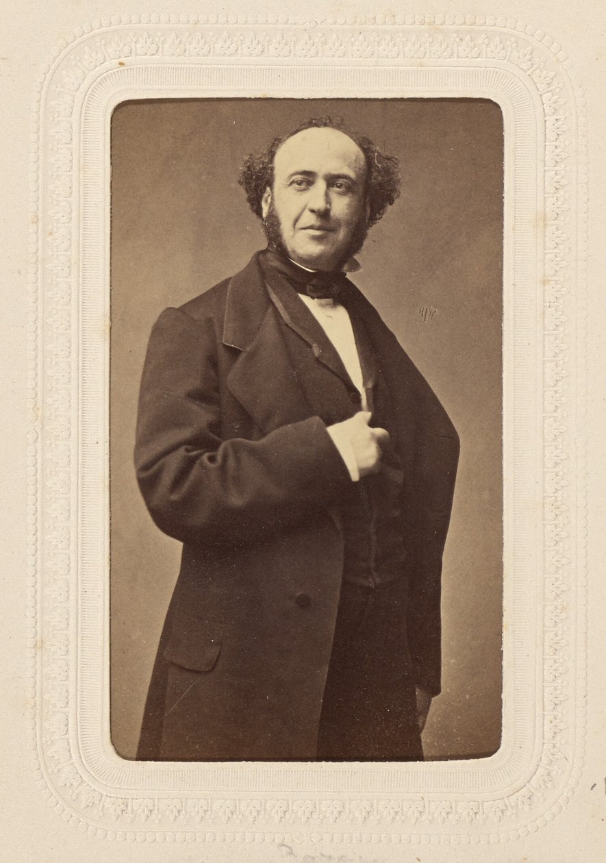 J[ules] Simon [pseudoniem van Jules François Simon, Zwitserland, 1814 - 1896] door Pierre Petit