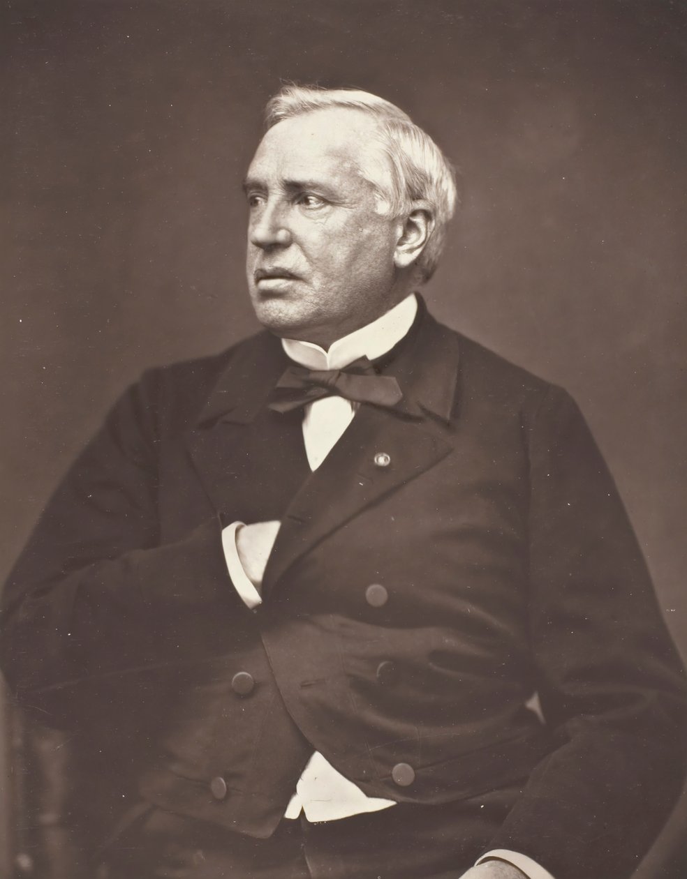 Nélaton, ca. 1876 door Pierre Petit