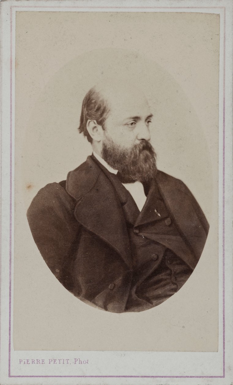 Portret van Henri Murger 1822-1861, 1861 door Pierre Petit