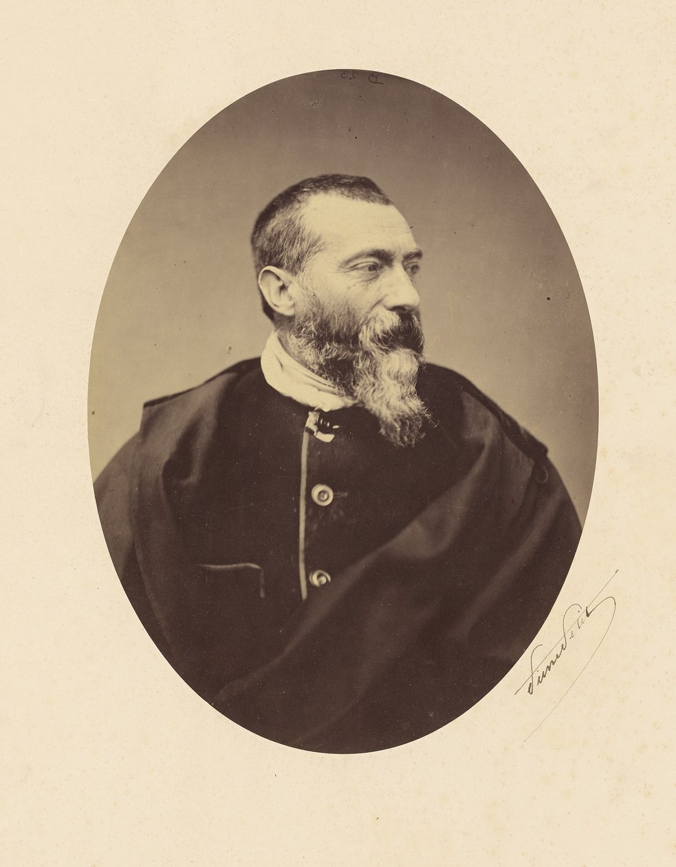 [Portret van Jean-Baptiste Alphonse Karr]. door Pierre Petit