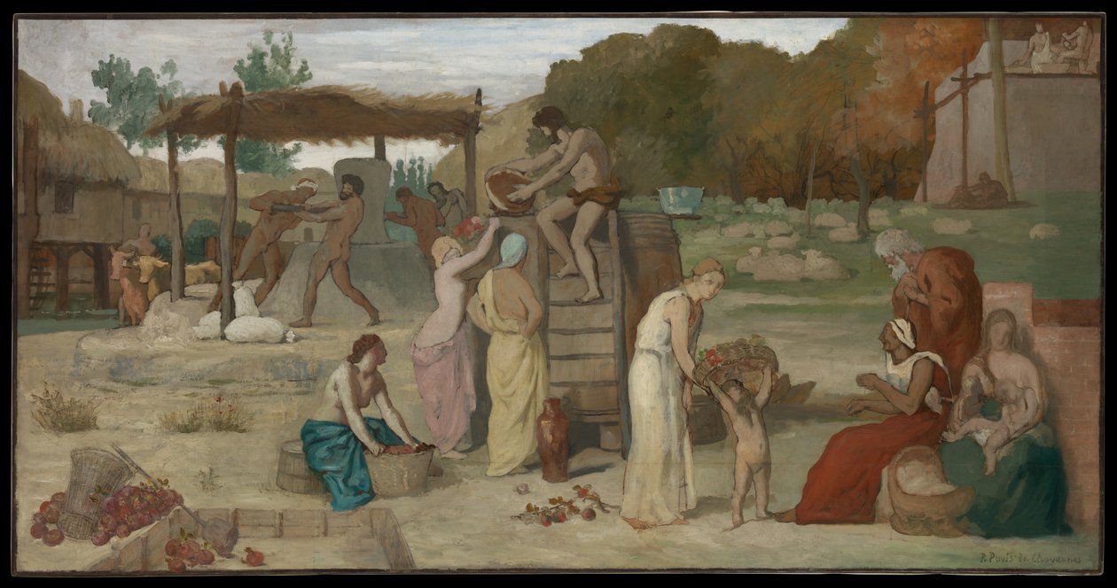 Cider door Pierre Puvis de Chavannes