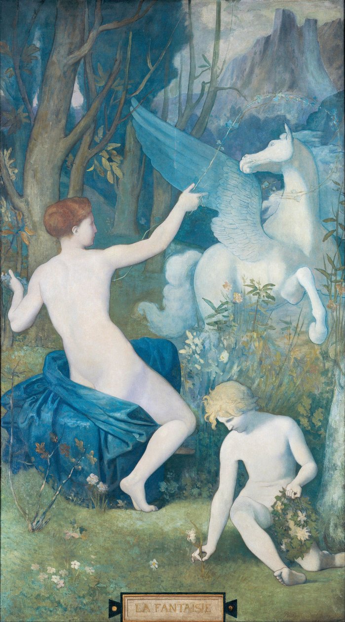 Fantasie door Pierre Puvis de Chavannes