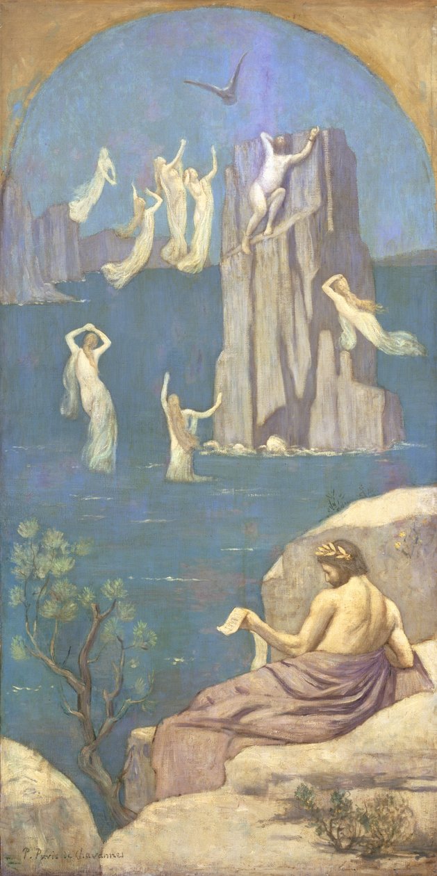 Prometheus door Pierre Puvis de Chavannes