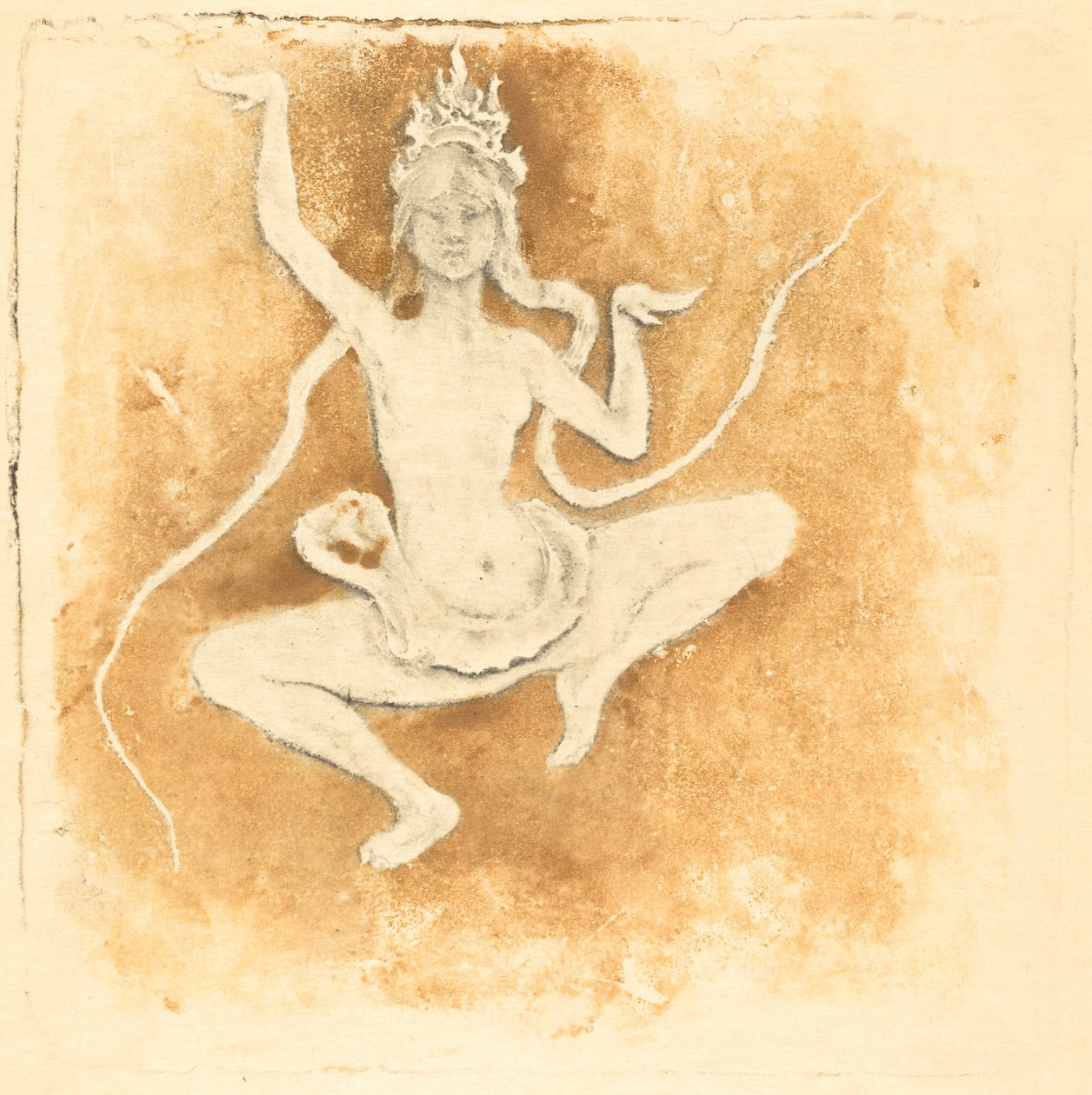 Cambodjaanse Danseres door Pierre Roche