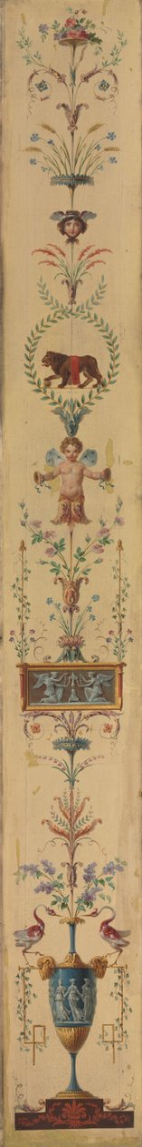 Decoratief paneel, jaren 1790 door Pierre Rousseau