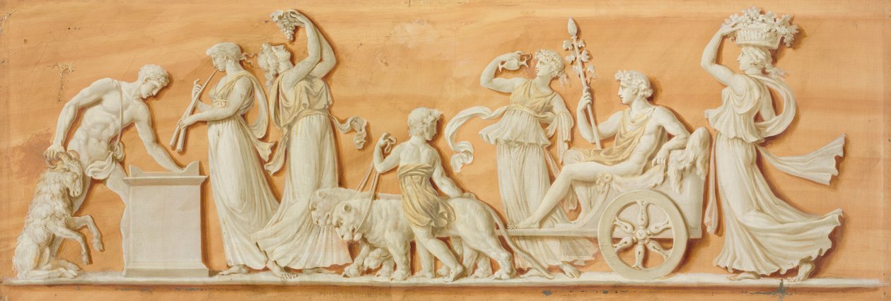 Bovendeur Schilderij, 1790s door Pierre Rousseau