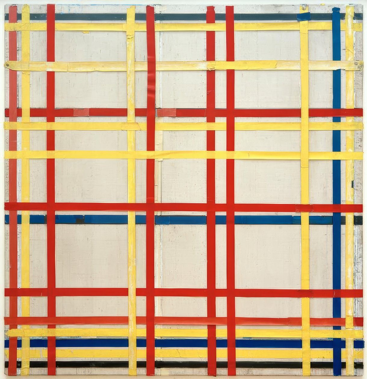 New York City 1 door Piet Mondrian