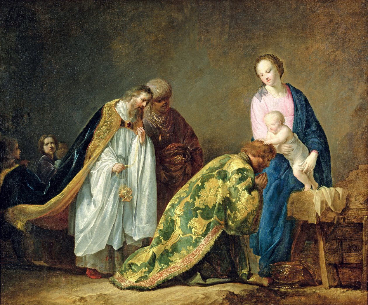 De aanbidding der wijzen, 1638 door Pieter Fransz de Grebber
