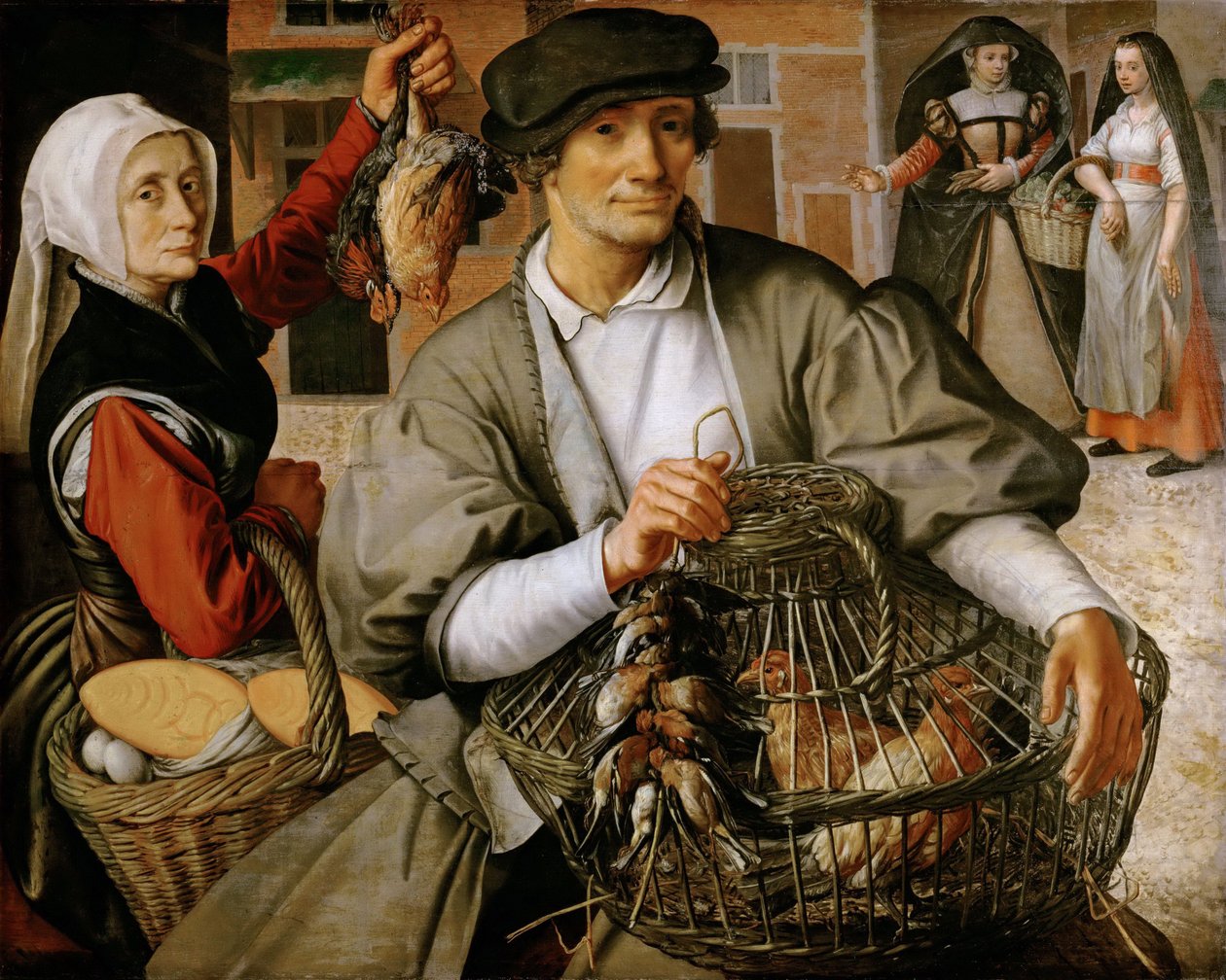 Marktscène door Pieter Aertsen