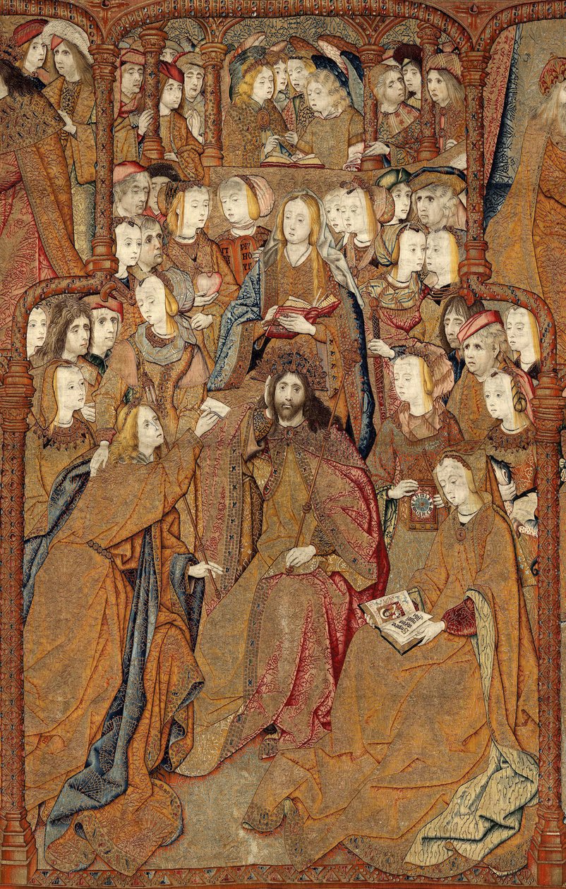 Triomfen van de Moeder Gods of Panos de Oro, ca. 1500-02 door Pieter (attr. to) Coecke van Aelst