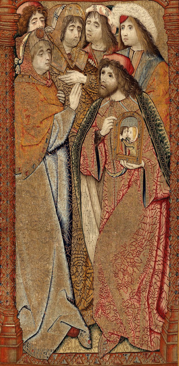 Triomfen van de Moeder Gods of Panos de Oro, ca. 1500-02 door Pieter (attr. to) Coecke van Aelst