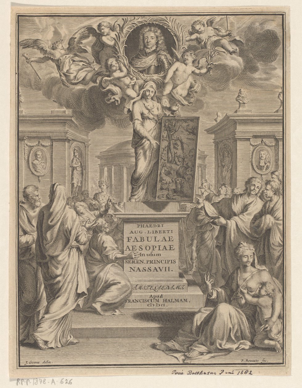 Fabelen van Aesopus door Pieter Balthasar Bouttats