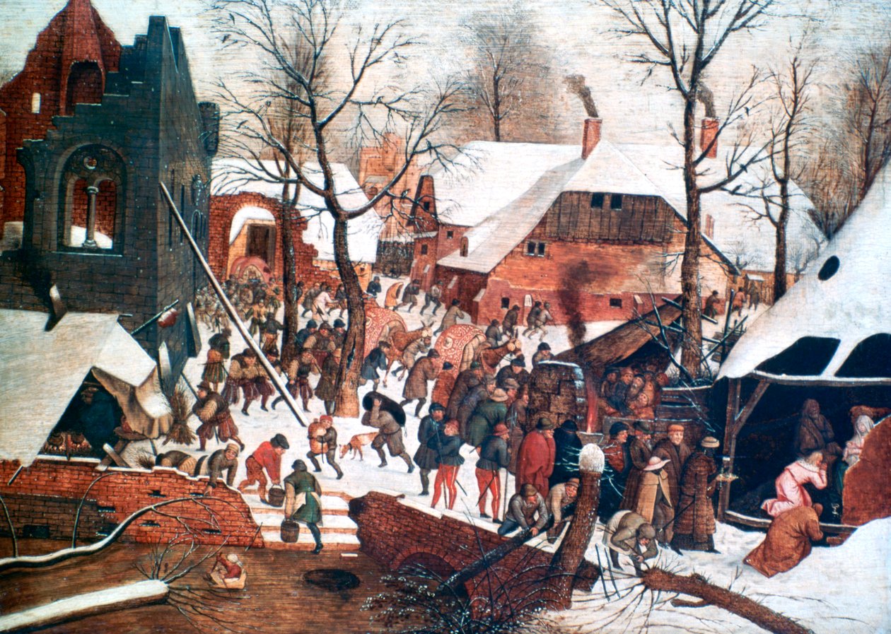 De Aanbidding der Wijzen door Pieter Bruegel the Elder