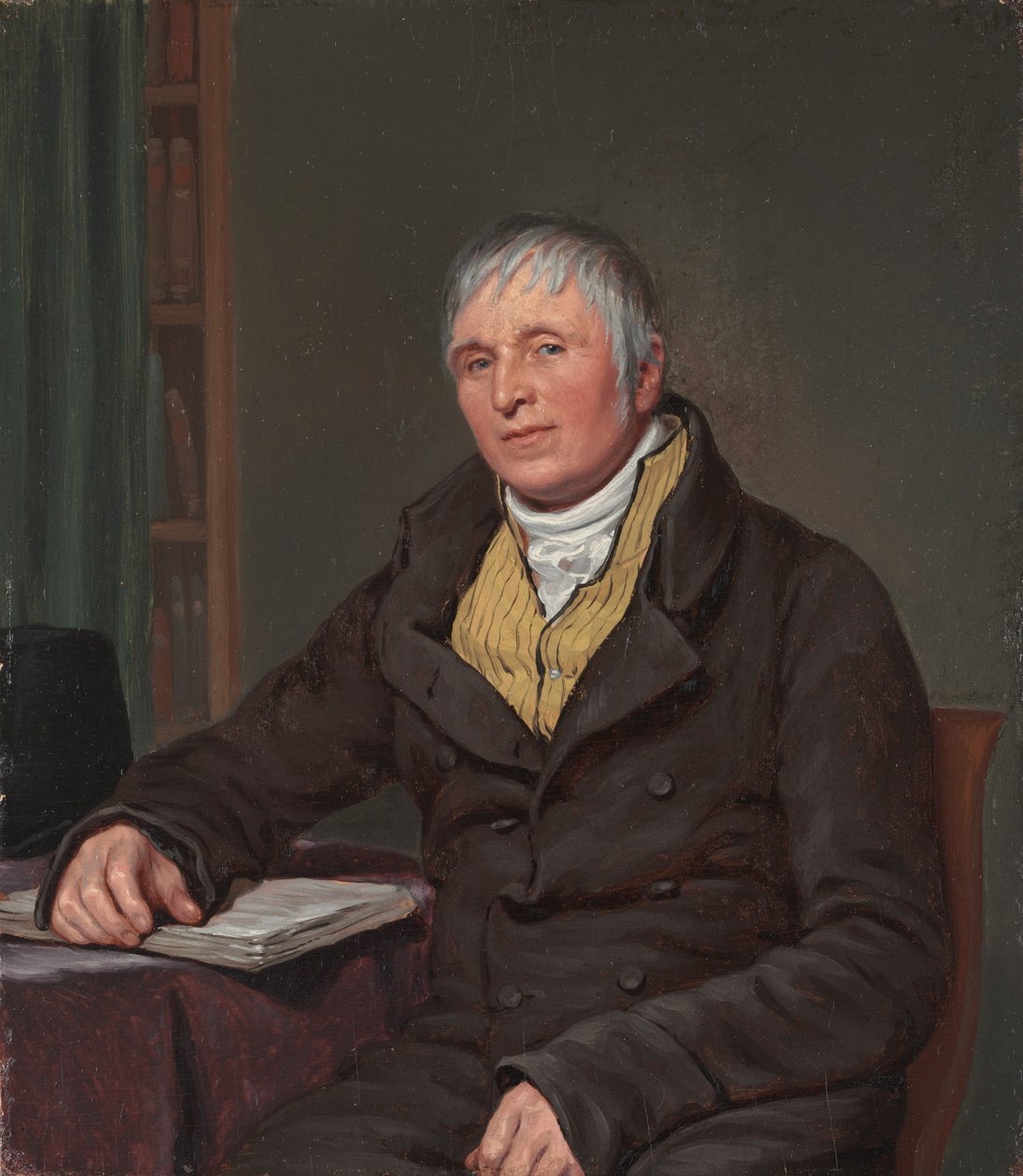 Charles Thompson door Pieter Christoffel Wonder