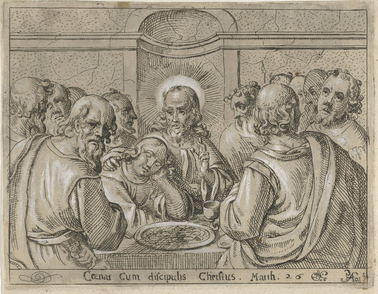 Laatste avondmaal door Pieter Feddes van Harlingen