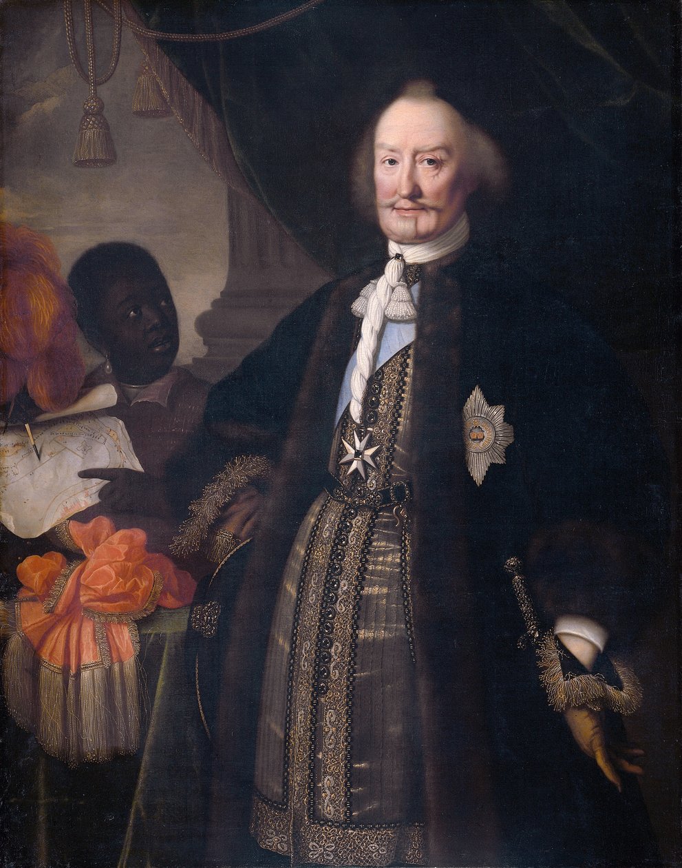 Johan Maurits, graaf van Nassau-Siegen (1604-1679); bekend als "de Braziliaan". door Pieter Nason