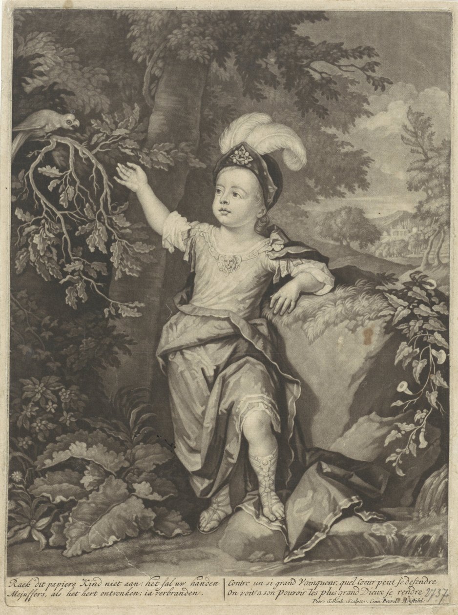 Portret van Charles Fitzroy, hertog van Grafton door Pieter Schenk (I)