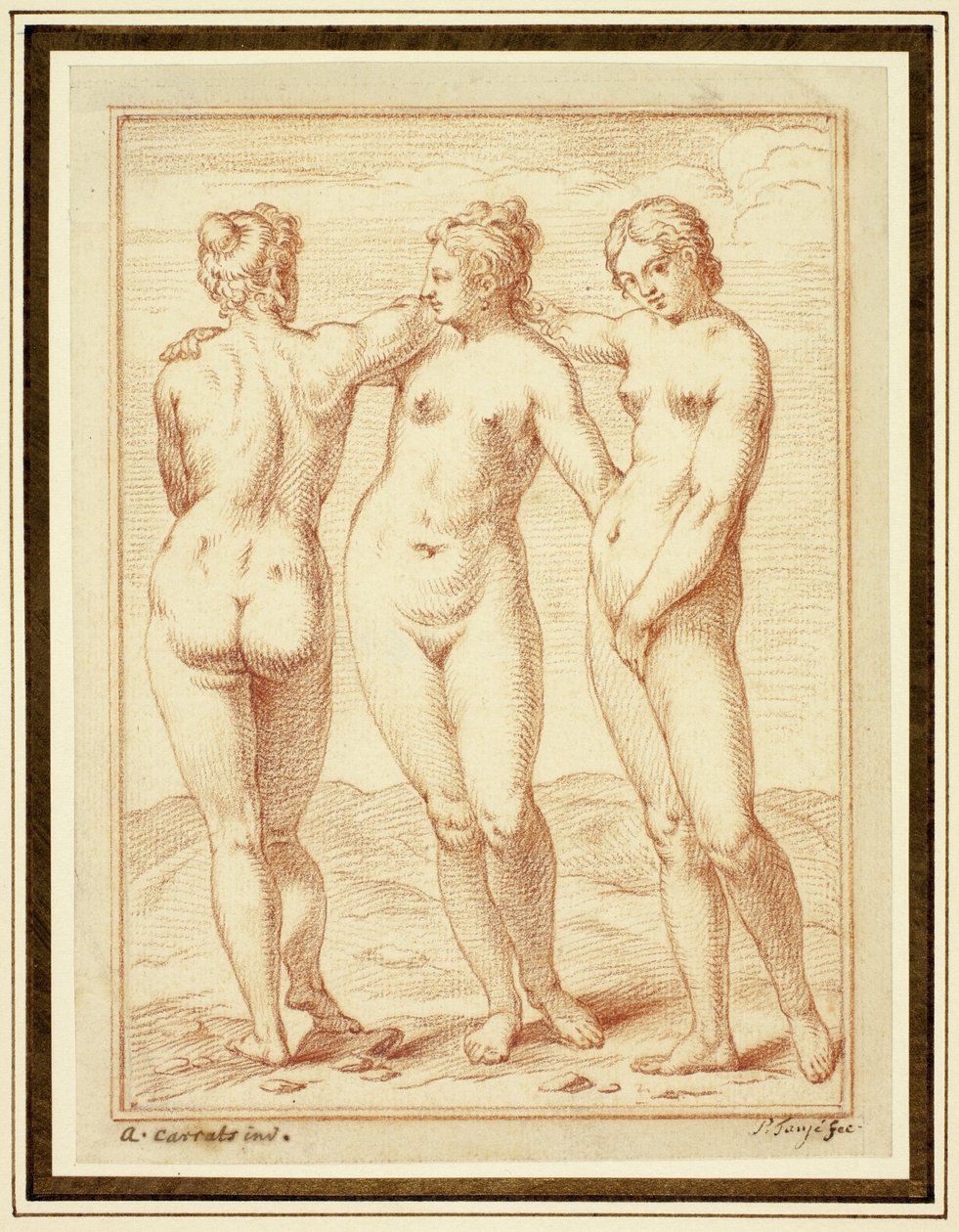 De Drie Gratiën door Pieter Tanjé