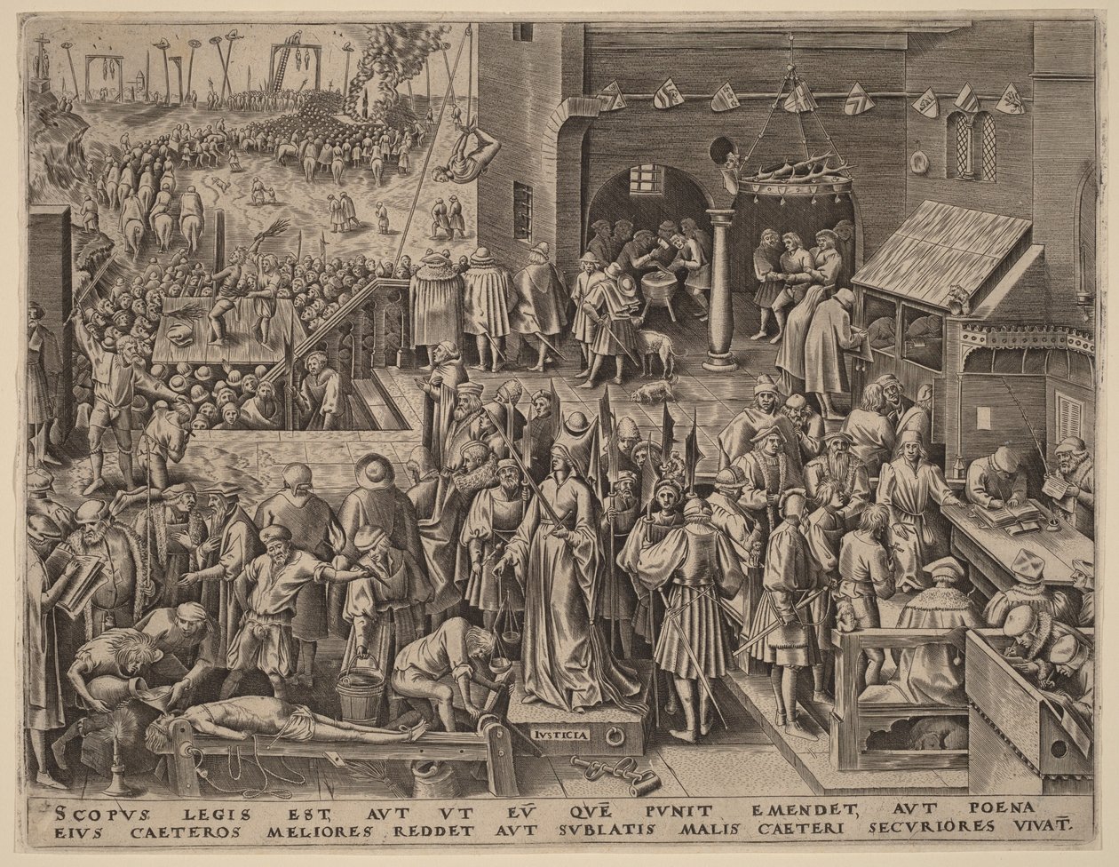  door Pieter The Elder (after) Brueghel