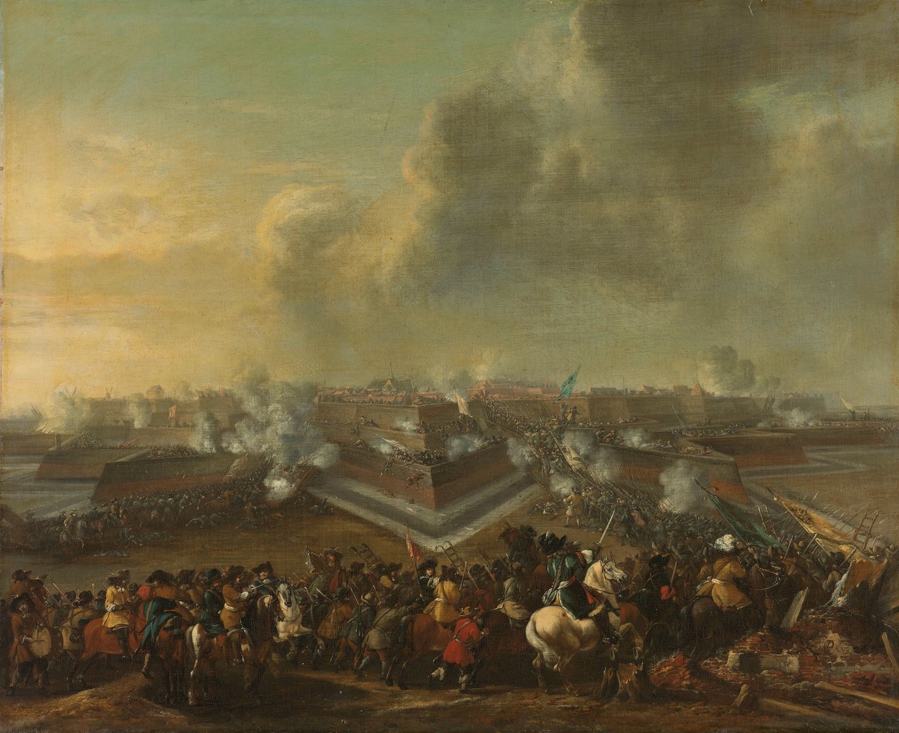 Aanval op de stad Coevorden, 30 december 1672 door Pieter Wouwerman