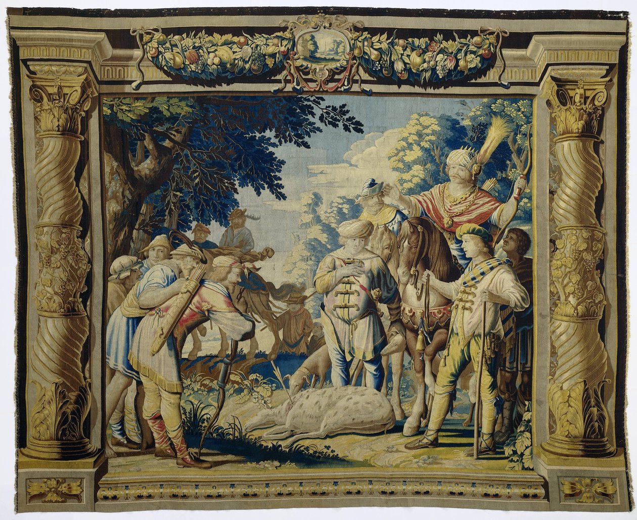 De dood van een aan Artemis gewijde hinde door Pieter de Cracht