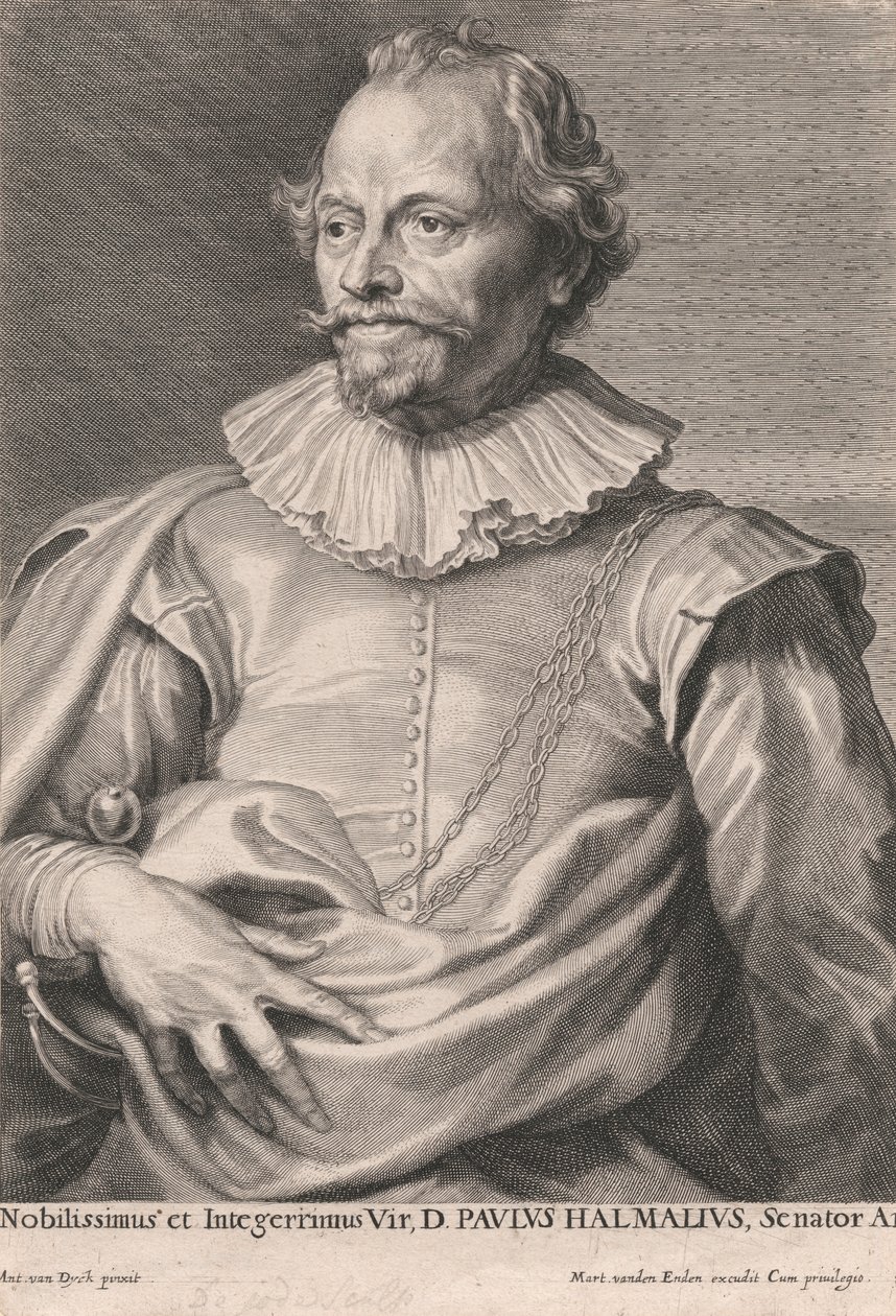 Nobilissimus et Integerrimus Vir, D. Paulus Halmalius, Senator Ant. door Pieter de Jode