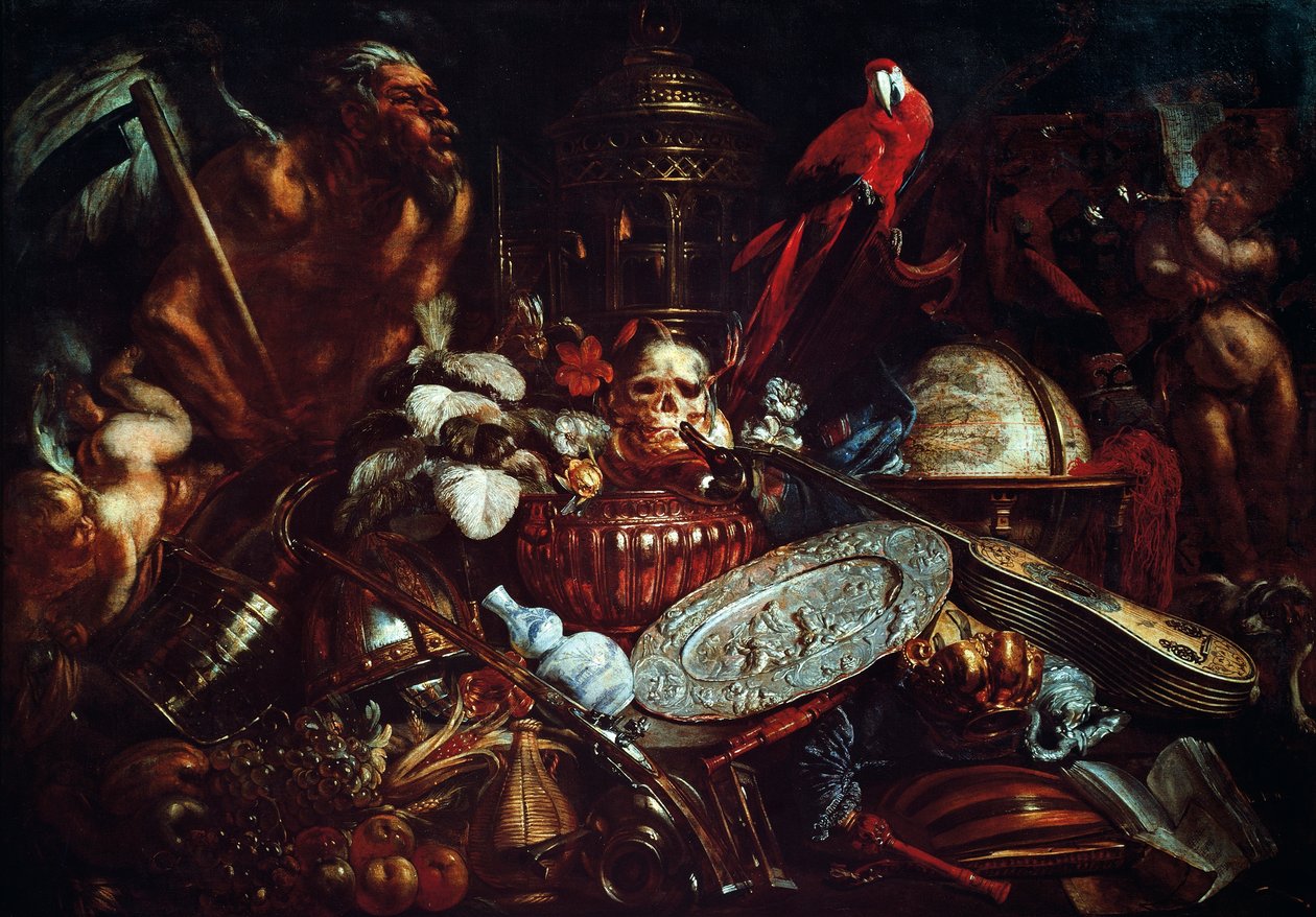 Vanitas, door Pieter Boel door Pieter or Peter Boel