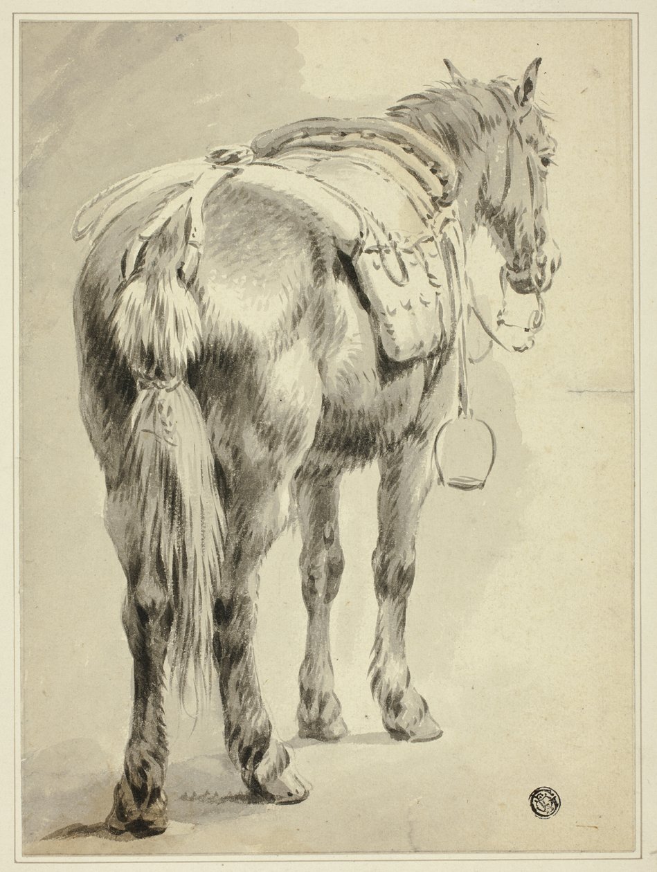 Zadelpaard door Pieter van Bloemen