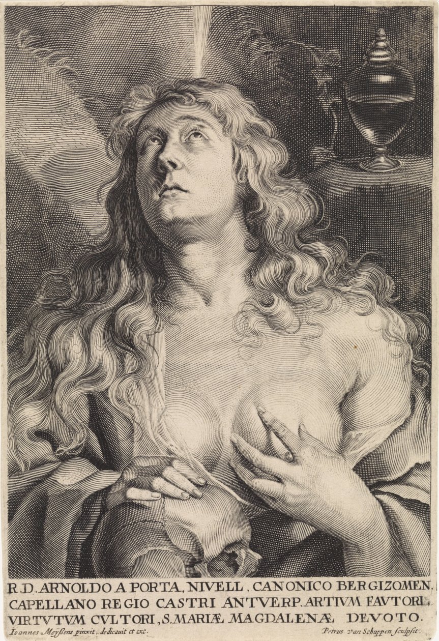Maria Magdalena door Pieter van Schuppen