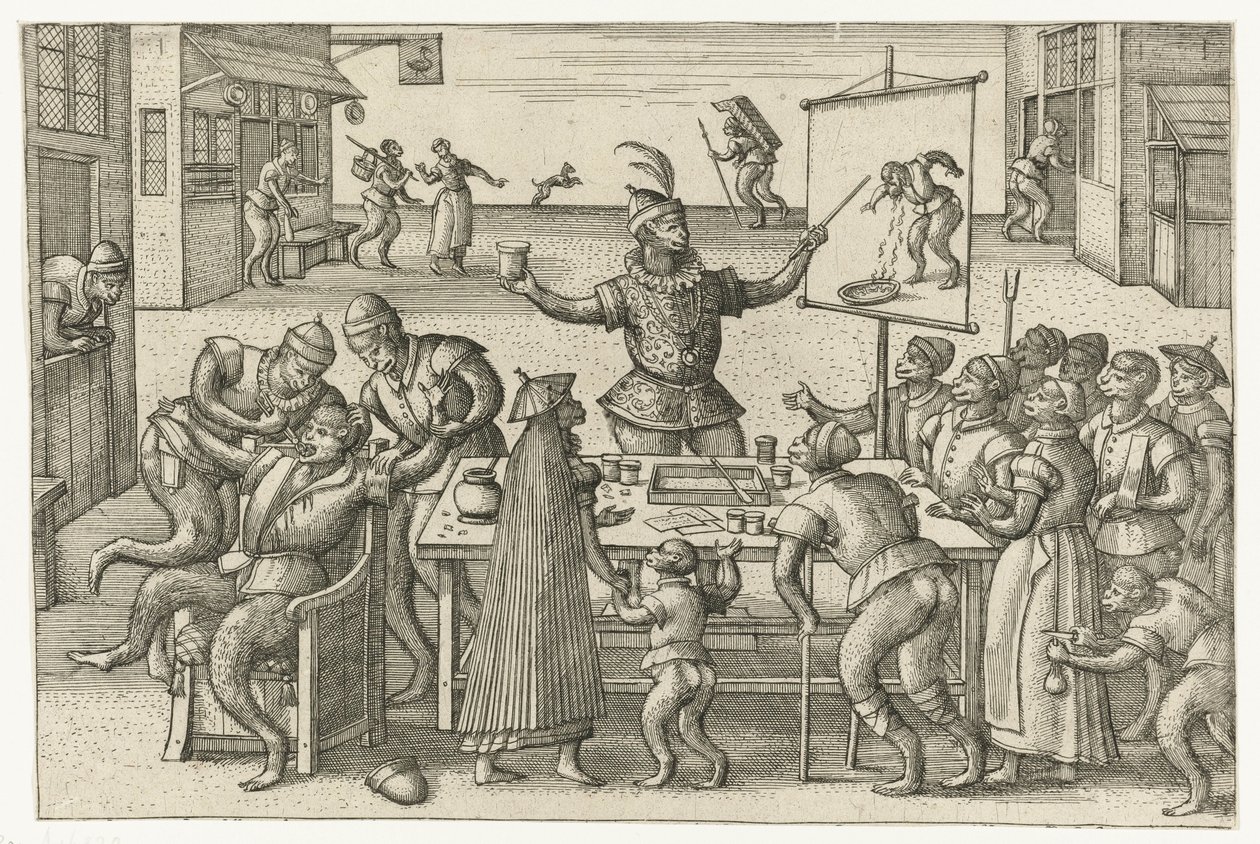 Kwakzalver door Pieter van der Borcht (I)