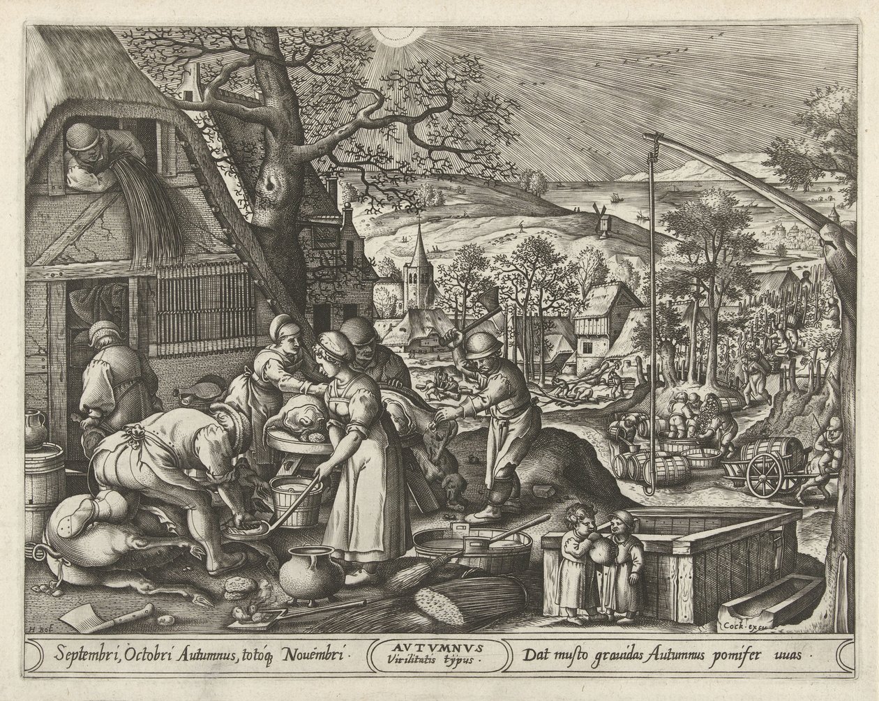 Herfst door Pieter van der Heyden