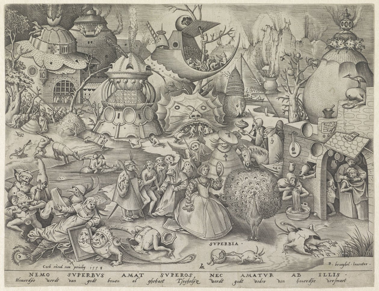 Hoogmoed door Pieter van der Heyden