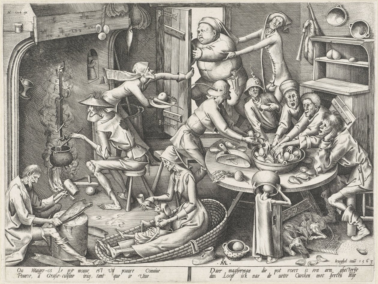 Magere keuken door Pieter van der Heyden