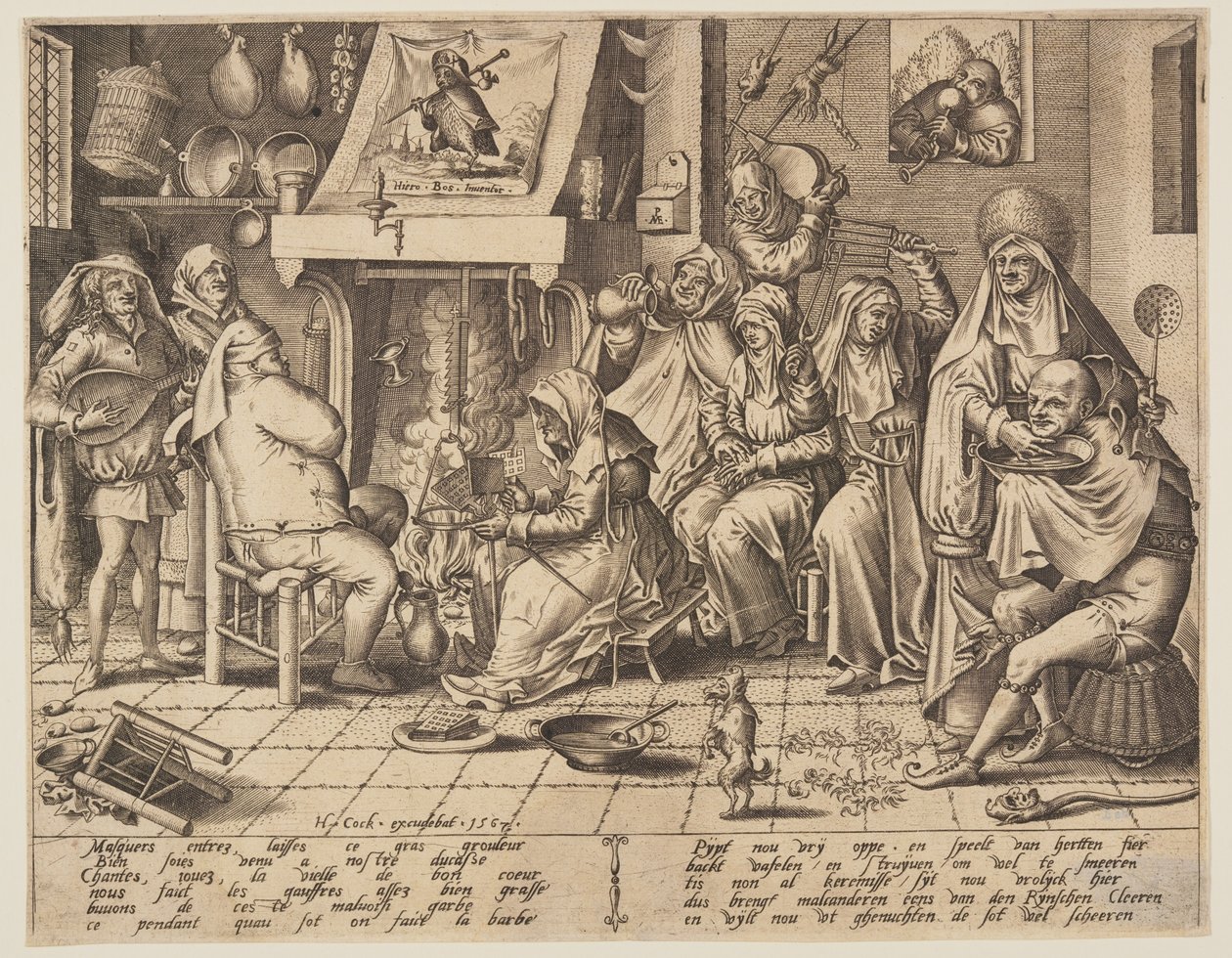 Vastenavond door Pieter van der Heyden